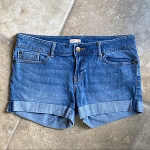 Gap Blue Jean Shorts Stretchy Size 28